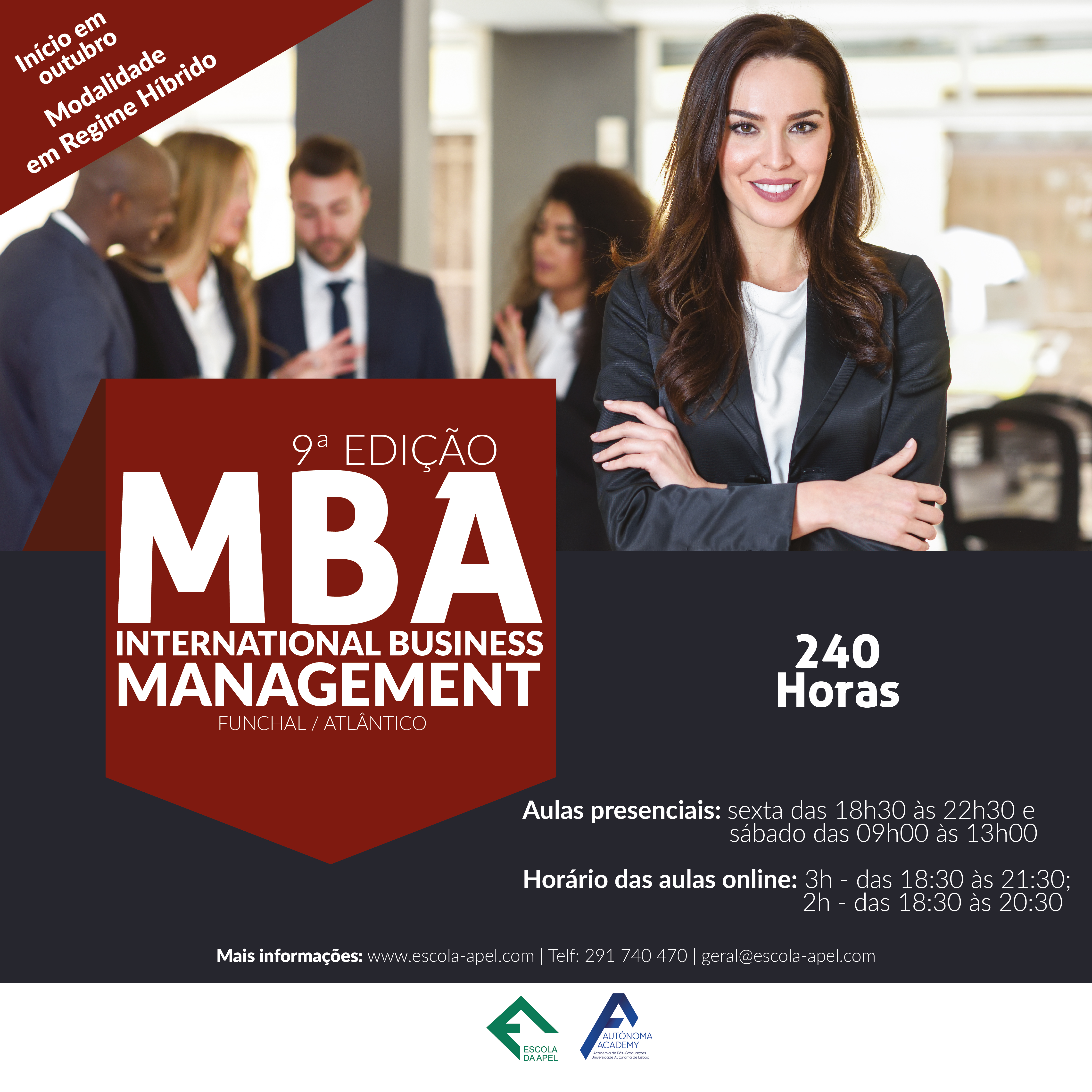 MBA – International Business Management (Funchal/Atlântico)